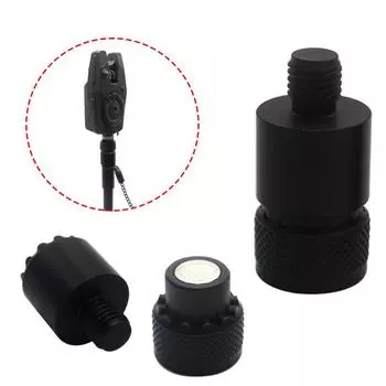 4 шт., аксессуары для ловли карпа, инструменты, сигнализация, магнитный разъем, быстросменный разъем M3/8, алюминиевый, простой в установке рыболовные снасти