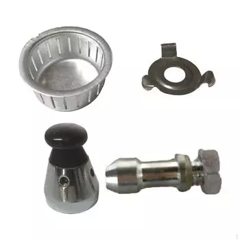 4 шт., аксессуары для скороварки из алюминиевого сплава, выпускной клапан, предохранительный антиблокировочный клапан