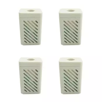 4 шт. бактериостатический модуль с ионами серебра для пылесоса Dreame S10/S20/W10/W20X10/X20, запасные части белый
