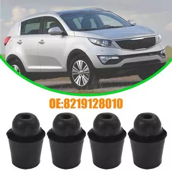 4 шт. бампер двери автомобиля противоударный резиновый упор для KIA Sportage SL 2010 2011 2012 2013 2014 2015 2016 8219128010 новый
