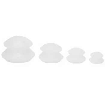 4 шт., баночная терапия, профессиональные латексные китайские массажные чашки для облегчения боли в спине