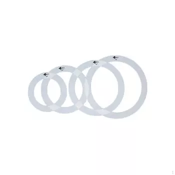 4 шт. Барабаны Кольца для сурдин Портативные Инструменты Аксессуары Барабанные Глушители Профессиональные 16in 14in 12in 10in