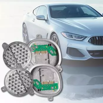 4 шт. белые светодиодные модули DRL Angel Eyes для дневных ходовых огней BMW G20 G21 330i 330iX M340i M340iX 2019-2024 CHINA