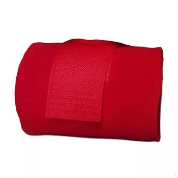 4 шт. бинтов для ног лошади, защита из утолщенного флиса красный