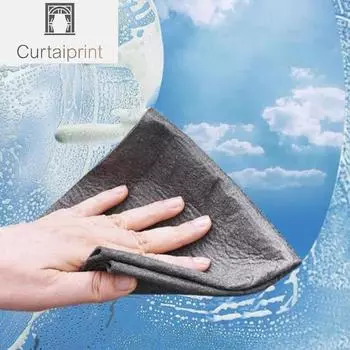 4 шт. более плотная волшебная салфетка для уборки без водяных знаков тряпка из микрофибры для протирания оконных стекол кухонное полотенце для мытья многоразовое сухое волшебное полотенце Bayeta 20*25cm