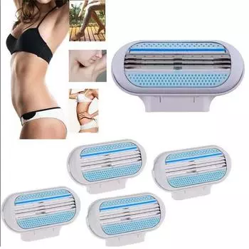 4 шт. брендовые женские бритвенные лезвия для бритья сменные лезвия для бритвы для триммера для волос на теле 4pcs