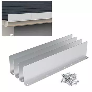 4 шт. брызговик Gutter Valley предотвращает повреждение от дождя, прямой водоотвод, кровельный желоб, защита от дождя 4pcs