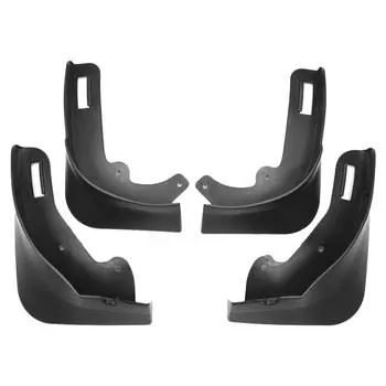 4 шт. брызговики матовые черные колесные крылья автомобильные грязевые крылья комплект защитные брызговики для Tesla Model Y 2021 аксессуары CHINA