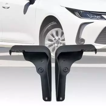 4 шт. брызговики передние/задние брызговики автомобильные крылья для Toyota Corolla 2019 2020 чёрный