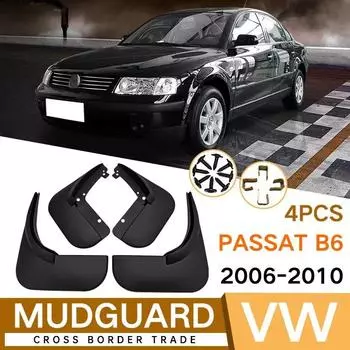 4 шт. брызговики передние задние крылья брызговики для VW Passat B6 2006-2010 автомобильные брызговики брызговики CHINA