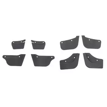 4 шт. брызговики с защелкивающейся установкой, сменные грязевые щитки, высокая гибкость, ударопрочный TPE для Tesla Model Y/3