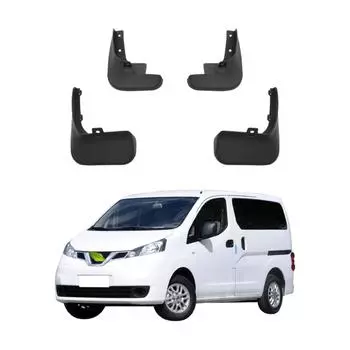 4 шт. брызговики, совместимые с Nissan NV200 2010 2011 2012 2013 2014 2015 2016 2017 2018 2019 NS-10 чёрный