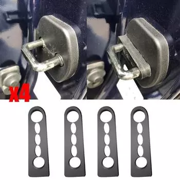 4 шт., буферный демпфер дверного замка для Nissan Qashqai X-Trail Tiida Juke Note Rogue NV200 Murano, глухой скрипучий шумоизоляционный уплотнитель, глушитель