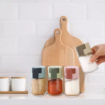 4 шт., бутылки для приправы для сахара, количественные 0,5 г, контейнеры для соли и перца, дозатор для специй