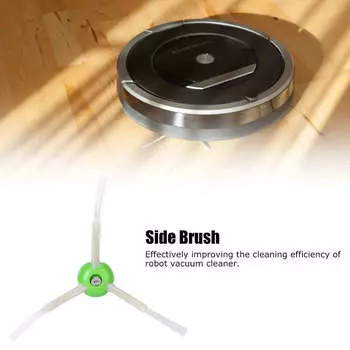 4 шт., бытовая подметальная машина, робот-пылесос, сменная боковая щетка, подходит для i7+ E5 E6