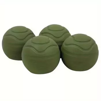 4 шт. чехлы для ножек стульев Moon, противоскользящие протекторы для ножек стульев для кемпинга Moon Chair хаки