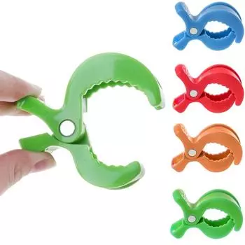 4 шт., чехол на сиденье детской коляски, крючок, одеяло, зажим для тележки, игровой аксессуар для спортзала для малышей 4pcs красный