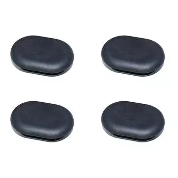 4 шт. Черные пластиковые заглушки для отверстий под крепеж 90851S3Va00 Подходят для Honda