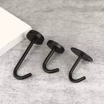 4 шт. Черный нержавеющая сталь верхний крючок настенный мешок потолочный вентилятор лампа крышный вентилятор U-образные крючки as the picture