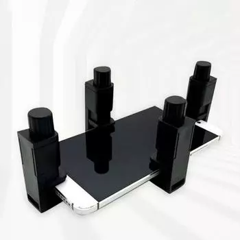 4 шт. Черный универсальный зажим для крепления пластиковый зажим для фиксации новый инструмент для ремонта сотового телефона большинство мобильных телефонов чёрный