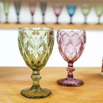 4 шт. цветной кубок, экологически чистый, легко чистится, пищевой, превосходный, антидеформируемый, винный кубок для вечеринки прозрачный