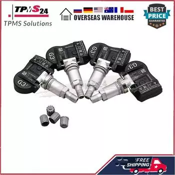 4 шт. Датчик контроля давления в шинах 433 МГц BDMC37140 BDMC-37140 для Mazda 2 3 5 6 CX-5 CX5 CX-6 CX6 CX-9 CX9 MX-5 Artz GS1D37140