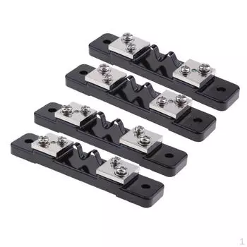 4 шт. DC 75 мВ 10 А 20 А токовый шунтирующий резистор для амперметра панельного измерителя