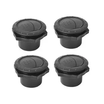 4 шт. дефлектор кондиционера приборной панели выхлопная труба поворот автомобиля