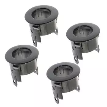 4 шт. Держатель датчика парковки, держатель бампера, черный пластик для Acura RLX 2014-2016