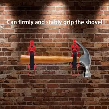 4 шт. держатель для лопаты зажим настенный комплект металлический резиновый держатель топора органайзер зажим быстросъемный для багажника на крышу лодки оборудование топор темно-синий