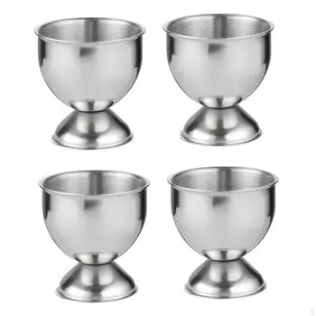 4 шт. держатель для яиц из нержавеющей стали столовая посуда кухонный инвентарь дисплей стенд мягкий вареные золотой