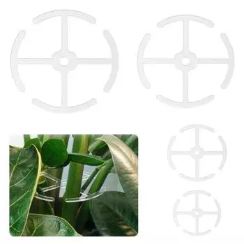 4 шт. держатель для стебля растения пластиковый держатель для стебля вьющихся растений крючок многоразовые опоры для стебля растения