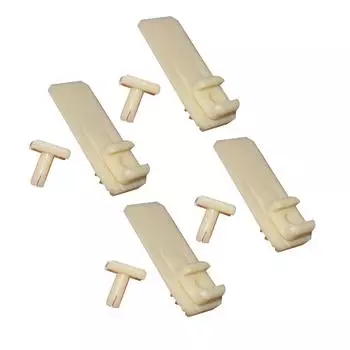 4 шт. Детали для грузовиков Ползунок основания сиденья 1498854 для Renault, Mercedes