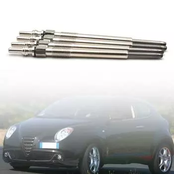 4 шт. детали для установки цвета свечей зажигания, модифицированные, идеальное серебро 1,3 CDTI, свечение подогревателя двигателя