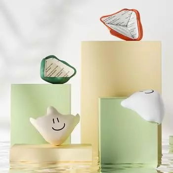 4 шт. детские силиконовые защитные уголки для уголков с рисунком, гибкие суперлипкие защитные уголки для стен и стола зелёный