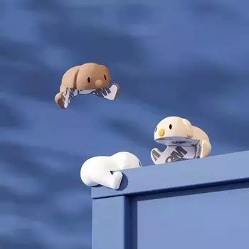 4 шт. детский защитный силиконовый чехол для защиты углов стола, детский уголок для защиты от столкновений, детская мебель, угловая защита 3.8x4.2x3.8cm