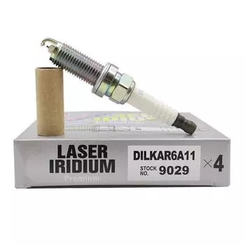 4 шт. DILKAR6A-11 9029 22401-JA01B двойная иридиевая свеча зажигания для Nissan Altima Rogue Sentra X-Trail 2.5L Teana Renaul DILKAR6A11