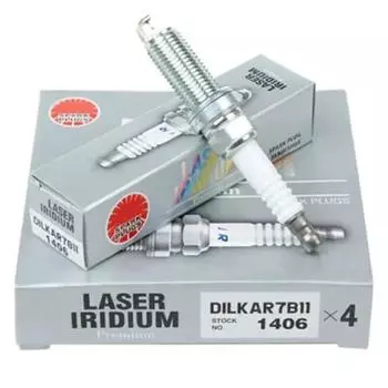 4 шт. DILKAR7B11 1406 лазерная иридиевая свеча зажигания для INFINITI EX25 EX35 FX35 FX50 G25 G35 M25 M25L Q50 Q70 QX56 QX70 QX80 QX50 Nissan 4 PCS