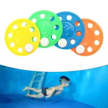 4 шт. диски для дайвинга, игрушки для бассейна, тренировочное оборудование, веселое подводное плавание для Style A