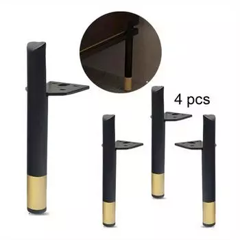 4 шт. диван журнальный столик шкаф тумба подставка под телевизор ножки мебельные ножки современный дизайн мебельные ножки металлические ножки дивана замена