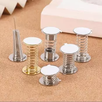 4 шт. DIY аксессуары Танцующая игрушка Пружинная основа Приборная панель автомобиля Качающаяся голова Пружинная основа Двусторонняя лента для поделок