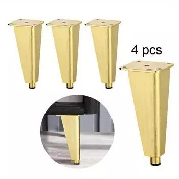4 шт. DIY мебель металлические ножки регулируемые ножки для мебели стол диван телевизор тумба журнальный столик поддержка стол стулья тумбочки