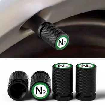 4 шт. DIY N2 автомобильные колпачки клапанов аксессуары наклейка авто колесо шина клапан стержень шины воздушная крышка универсальный автомобильный стиль чёрный