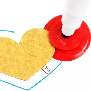 4 шт. DIY пэчворк сканирующее колесо портной швейный инструмент аксессуары сканирующее кольцо линии круглые швы пэчворк равноудаленная линейка