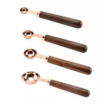 4 шт. длинная ручка чашка весы мерная ложка для выпечки бытовая кухонная утварь