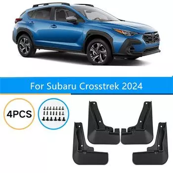4 шт. для автомобиля Subaru Crosstrek 2024 года, брызговики, комплект передних и задних крыльев