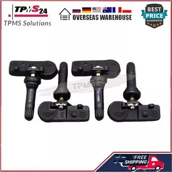 4 шт. для Citroen Berlingo C4 C4 Picasso Jumper DS DS4 DS5 Peugeot 3008 308 Van 5008 RCZ 433 МГц ДАТЧИК ДАВЛЕНИЯ В ШИНАХ 9683420380