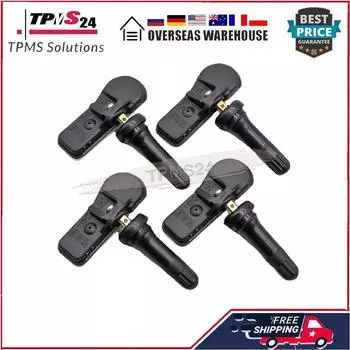 4 шт. для Citroen Berlingo C5 DS DS4 Peugeot 207 SW 207 301 5008 Partner Tepee RCZ 433 МГц датчик контроля давления в шинах 9802003680