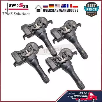 4 шт. для Jeep Grand Cherokee Chrysler Pacifica 200 Dodge Durango Jeep Renegade 433 МГц датчик контроля давления в шинах 68252493AB