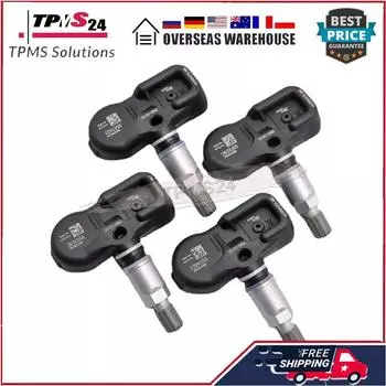 4 шт. для Lexus GS NX LS RC Scion iM Toyota Camry Corolla Highlander Mirai Prius C RAV4 315 МГц PMV-C010 42607-30040 TPMS ДАТЧИК